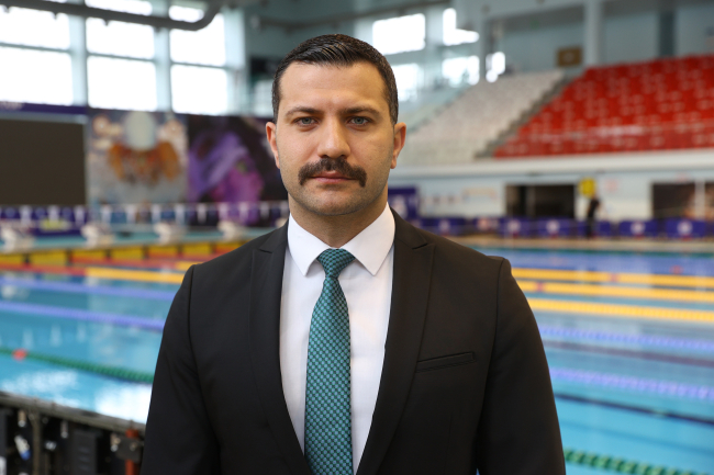 Fotoğraf: AA / Türkiye Yüzme Federasyonu Başkan Vekili Güven Duvan