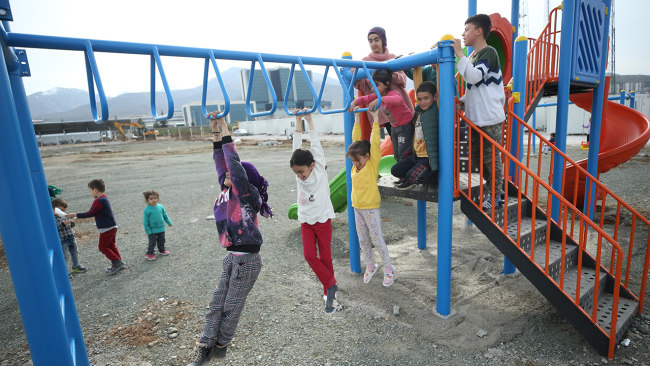 Malatya'da 8 bin depremzede konteyner kente yerleştirildi