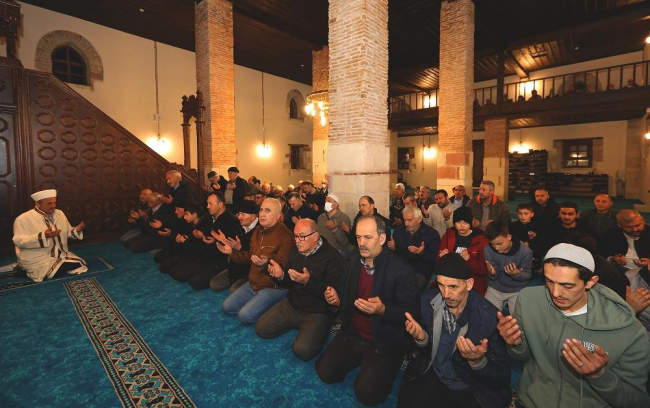 Ordu'da restore edilen 600 yıllık cami ibadete açıldı