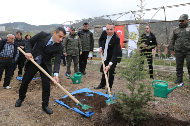 Artvin'de "6 Şubat Deprem Şehitleri Hatıra Ormanı" oluşturuldu
