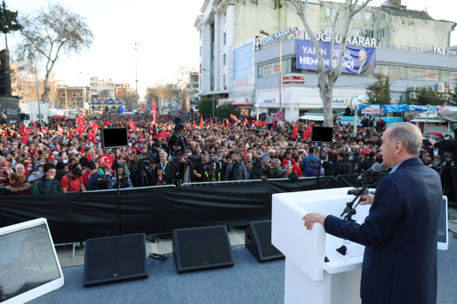 Cumhurbaşkanı Erdoğan: Devlet, deprem konutlarını hibe seviyesinde teslim ediyor