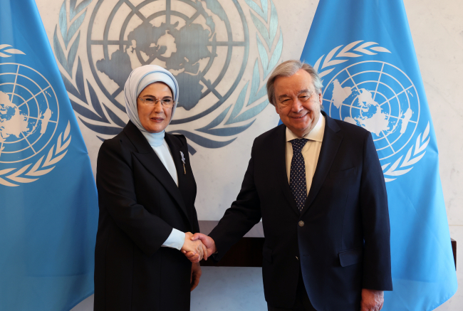 Emine Erdoğan BM'de Sıfır Atık Özel Oturumu'na katıldı