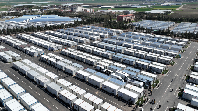 Kahramanmaraş'ta konteyner kentlerde 11 bin depremzede kalıyor