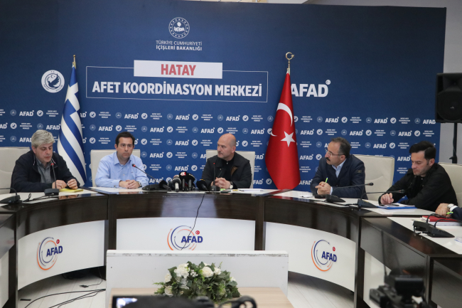 Bakan Soylu: Kurduğumuz çadır miktarı yaklaşık 650 bine ulaştı