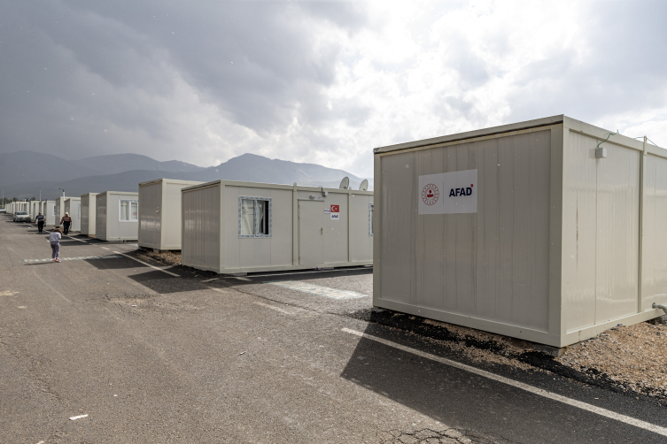 Malatya'daki konteyner kentlere 28 bin 802 depremzede yerleştirildi