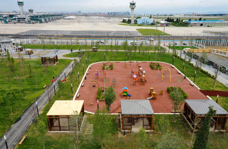 Atatürk Havalimanı Millet Bahçesi'nin ilk etabı bugün açılıyor