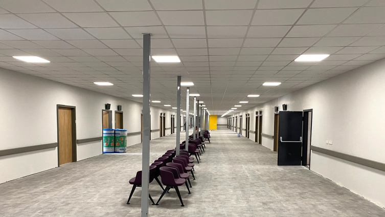 Defne Devlet Hastanesi'nin yapımında sona gelindi