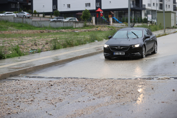 Trakya'da sağanak etkili oldu