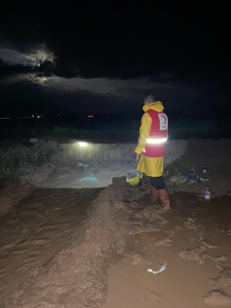 Konya'nın 3 ilçesinde sel meydana geldi