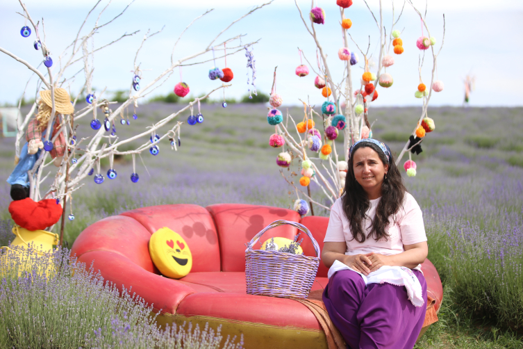 Kırklareli'nde lavanta tarlaları turizme hazır