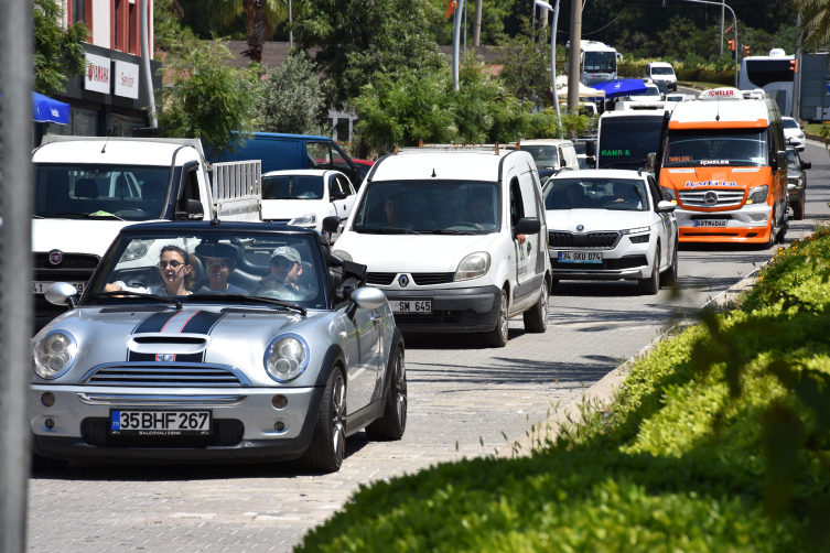Muğla'da bayram trafiği arttı