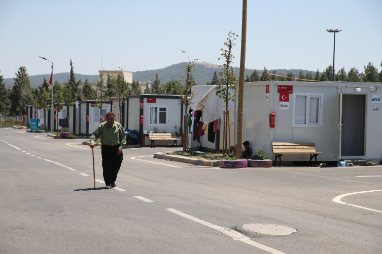 Kahramanmaraş'ta 90 bin 939 afetzede konteyner evlere yerleştirildi