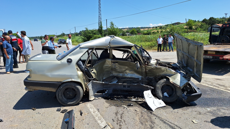 Samsun'da kaza: 9 yaralı