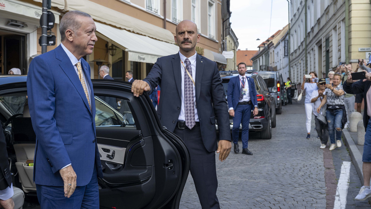 Cumhurbaşkanı Erdoğan Litvanya'da