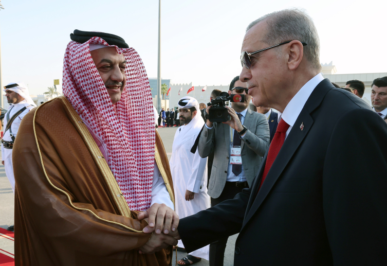 Cumhurbaşkanı Erdoğan Katar'da