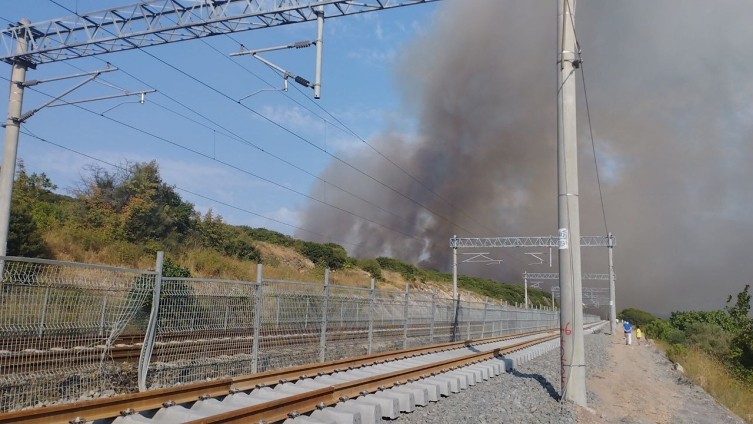 Kocaeli'de TÜBİTAK yerleşkesinde yangın