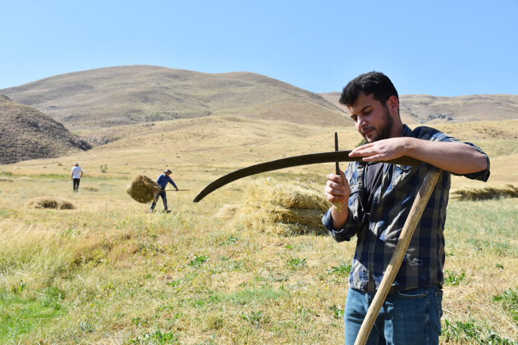 Hakkarili Özbiçen, köy işlerinde çalışırken derslerini de ihmal etmeyerek tıp fakültesini kazandı