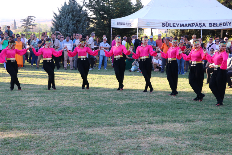 Tekirdağ'da 'Bağ Bozumu Şenliği'