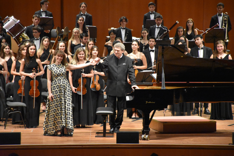 Türkiye Gençlik Filarmoni Orkestrası, Roma’da verdiği konserle beğeni topladı