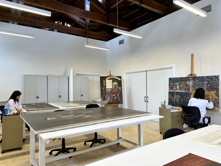 Resim Müzesi'nin 200 yıllık eserleri restore ediliyor