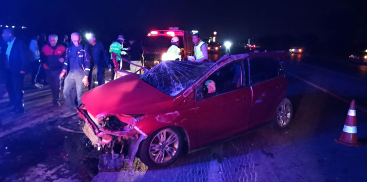 Bitlis'te trafik kazası: 1 ölü, 4 yaralı