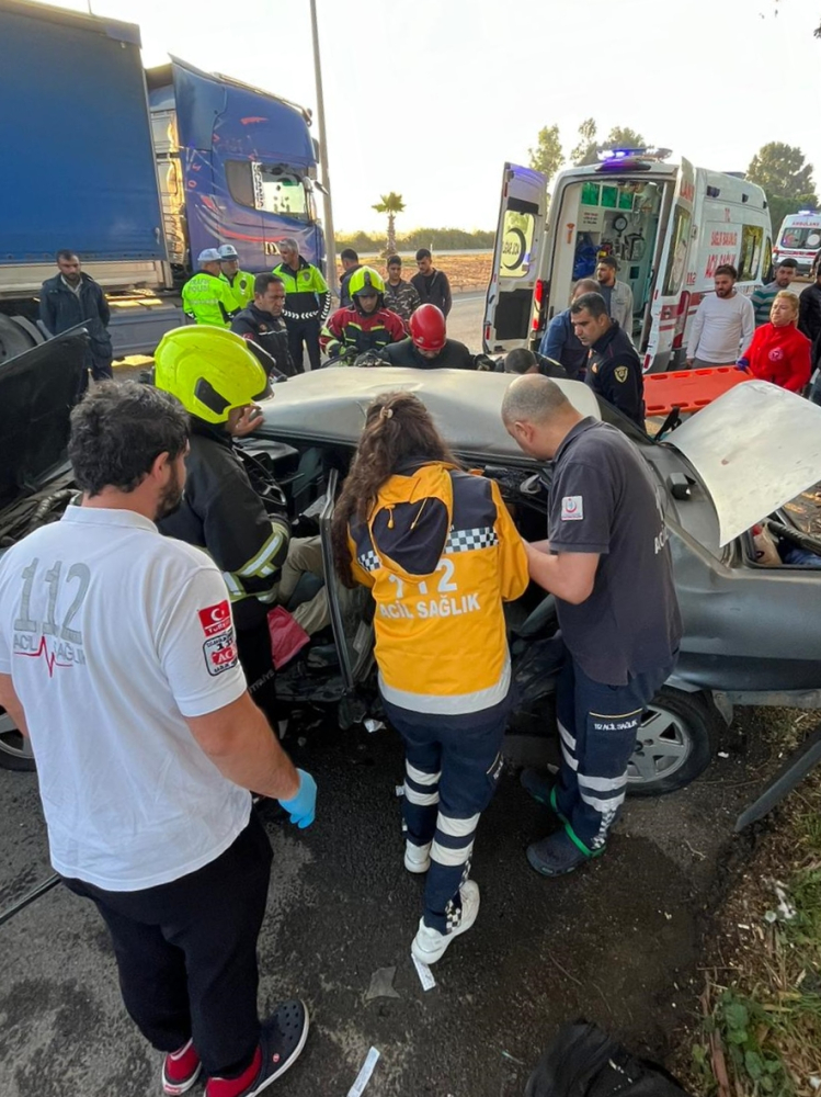 Aydın'da zincirleme trafik kazası: 1 ölü, 5 yaralı