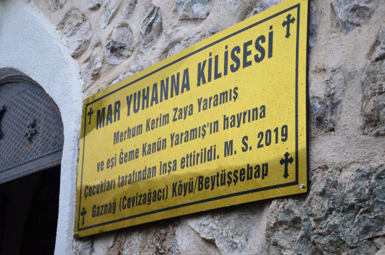 Şırnak'ta yeniden inşa edilen Mor Yuhanna Kilisesi ibadete açıldı