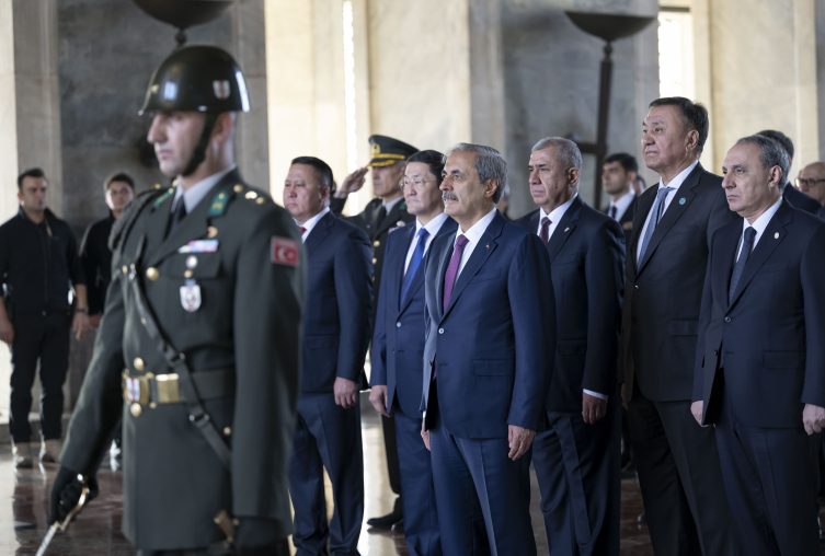 Türk devletleri başsavcılarından Anıtkabir'e ziyaret