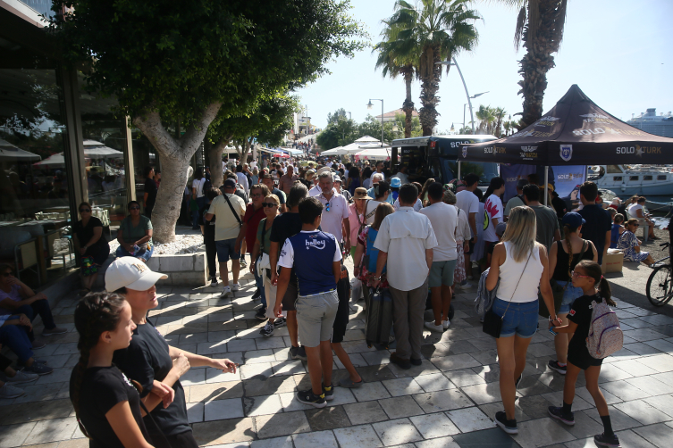 Bodrum'da turizm yoğunluk sürüyor