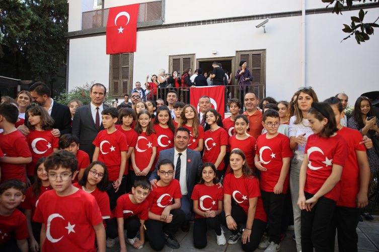 Selanik'teki Atatürk Evi'nde Cumhuriyeti'in 100. yılı töreni düzenlendi