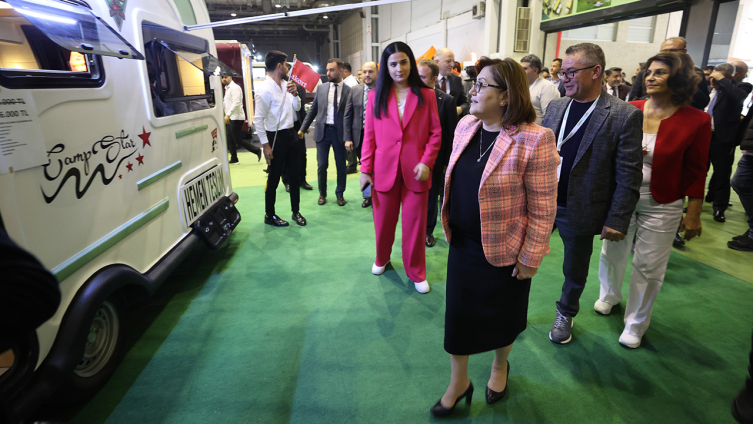Gaziantep'te Kamp Karavan ve Doğa Sporları Fuarı açıldı