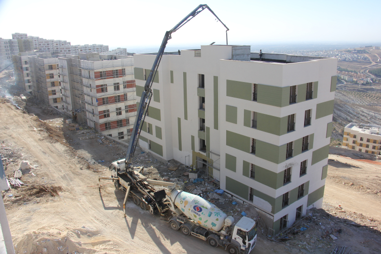 Kilis'te deprem konutları yıl sonu teslime hazır olacak