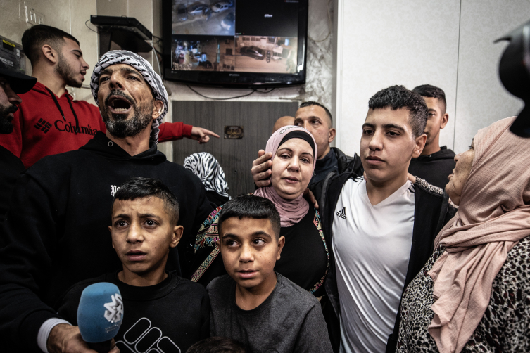 Filistinli en küçük esirlerden Ahmed es-Selayme ailesine kavuştu