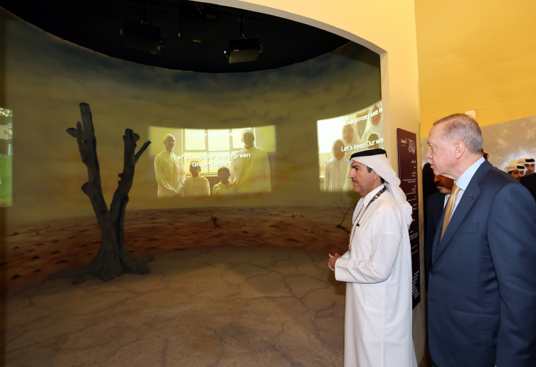 Cumhurbaşkanı Erdoğan EXPO 2023 Fuar alanını ziyaret etti