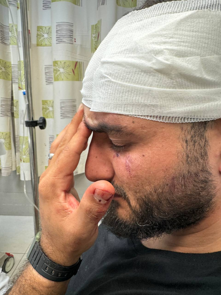 İsrail polisinden gazetecilere sert müdahale