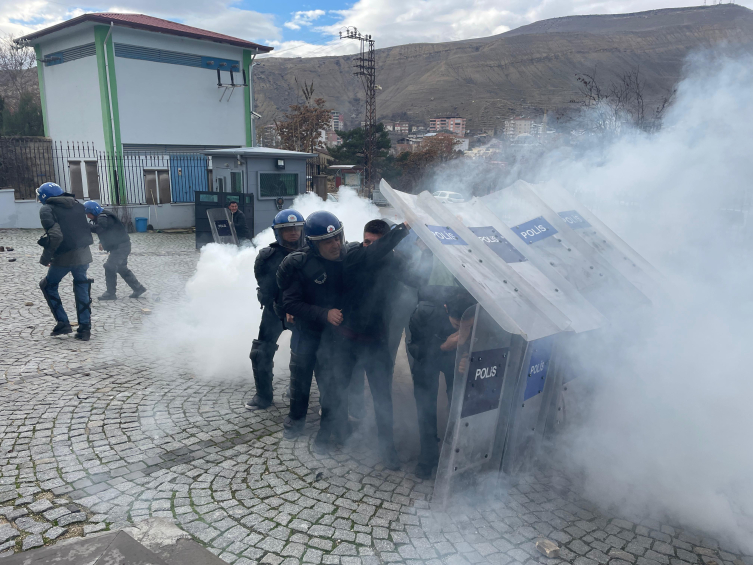 Malatya'da çevik kuvvet polisi tatbikat yaptı