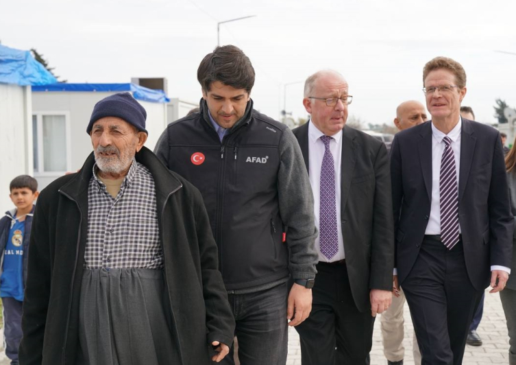 AB Türkiye Delegasyonu Başkanı Landrut Hatay'ı ziyaret etti