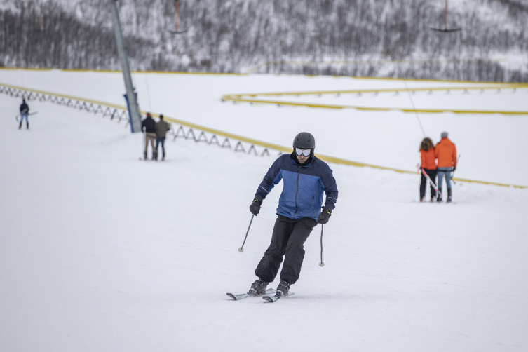 Ovacık Kayak Merkezi birçok ilden kayak tutkunlarını ağırlıyor