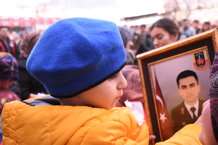 Şehit Uzman Çavuş Ahmet Tuğay Karaman'da son yolculuğuna uğurlandı