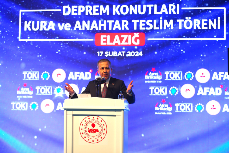 Bakan Yerlikaya: Dünyanın en büyük konut seferberliğini gerçekleştiriyoruz