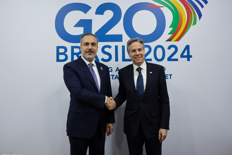 Dışişleri Bakanı Fidan'dan G20'de Gazze diplomasisi