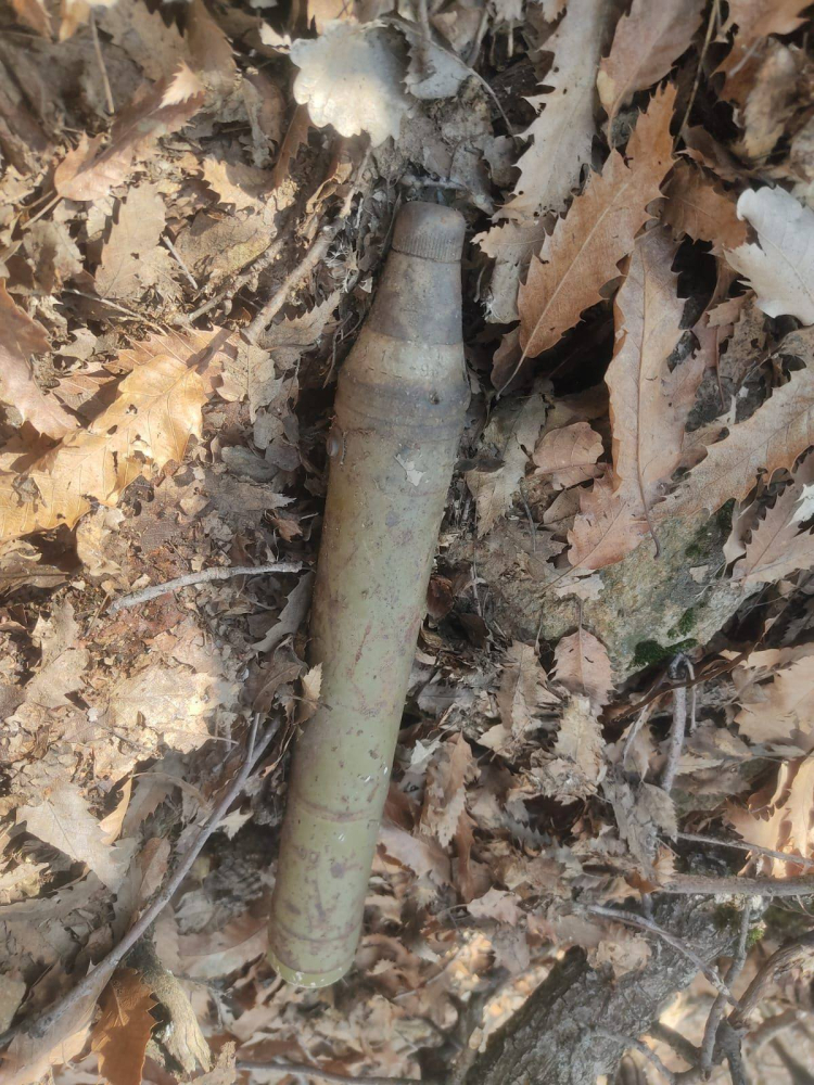 Bingöl'de terör örgütü PKK'ya ait roketatar ele geçirildi