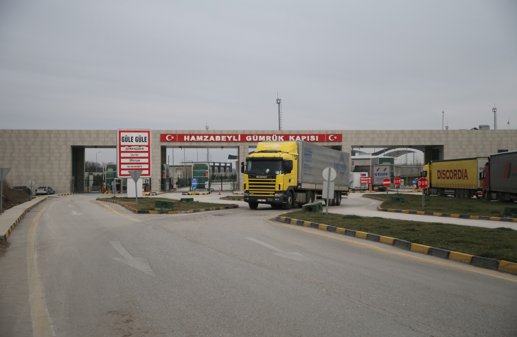 Hamzabeyli Sınır Kapısı'ndaki tır parkı kapasitesi iki katına çıkacak