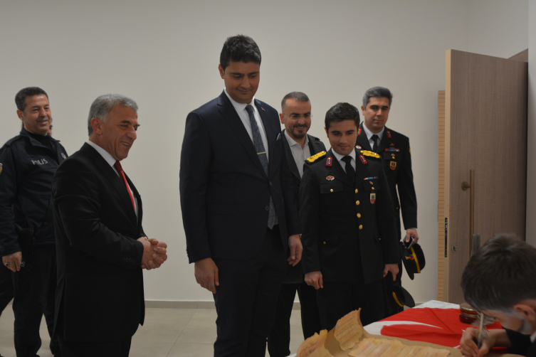 Çaykara'da İstiklal Marşı'nın kabulünün 103. yılı kutlandı