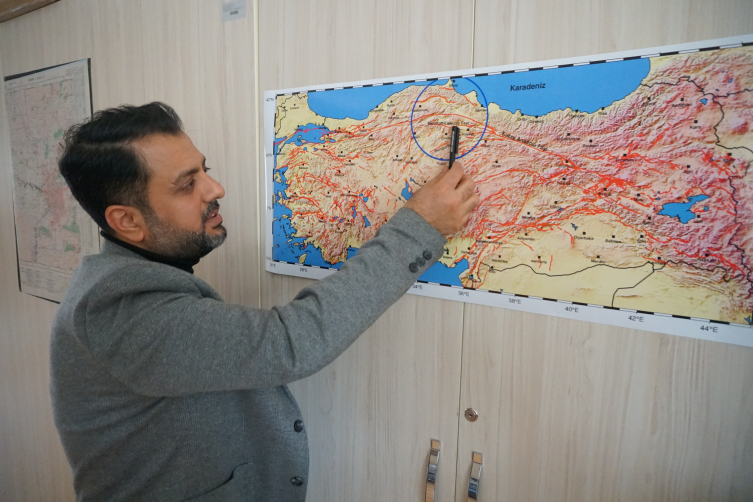 Kuzey Anadolu Fayı'nın 23 yıllık deformasyonu tespit ediliyor