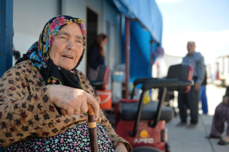 Kahramanmaraş'taki konteyner kentlerde bayram hazırlığı