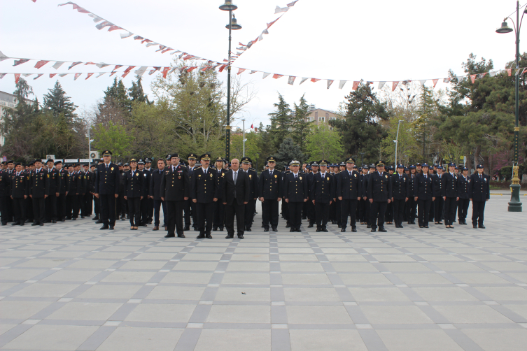 Burdur'da Türk Polis Teşkilatının kuruluşunun 179'uncu yılı kutlandı