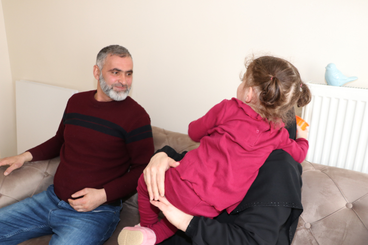 22 yıllık evlat hasretleri son bulan ailede çifte bayram sevinci