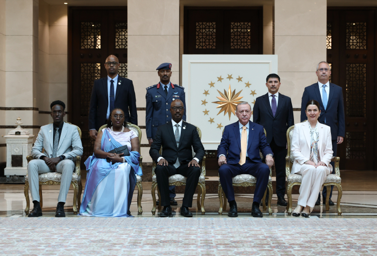 Cumhurbaşkanı Erdoğan Ruanda ve Nikaragua büyükelçilerini kabul etti