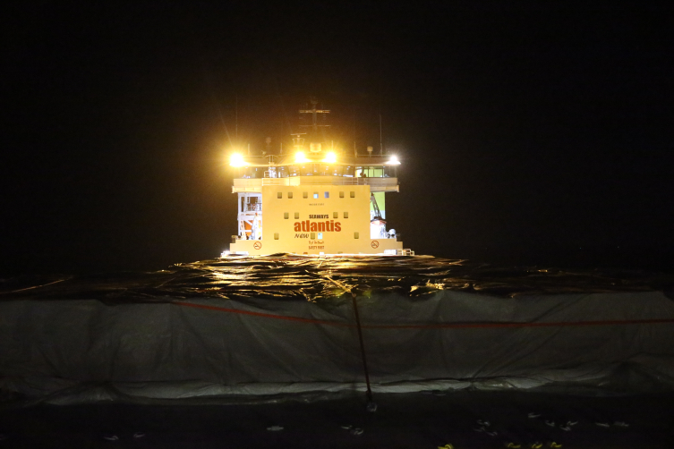 Gazze'ye insani yardım götüren 9. gemi El-Ariş Limanı açıklarına ulaştı